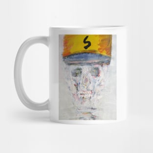 SKULL with  BASEBALL HAT Mug